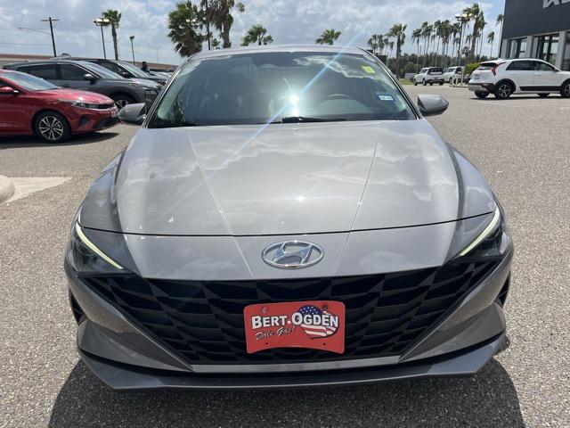 2022 Hyundai Elantra Hybrid Blue