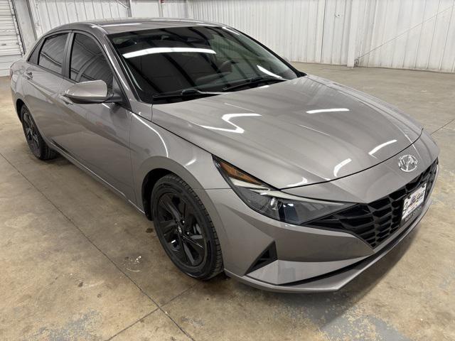 2022 Hyundai Elantra Hybrid Blue
