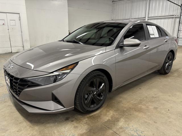 2022 Hyundai Elantra Hybrid Blue