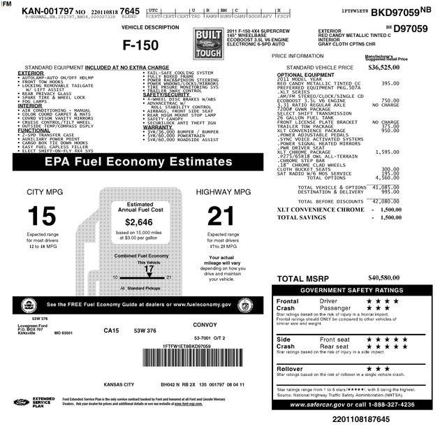 2011 Ford F-150 XLT