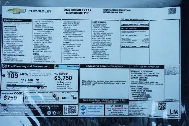 2025 Chevrolet Equinox LT 2