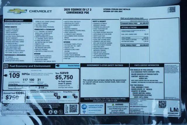 2025 Chevrolet Equinox LT 2