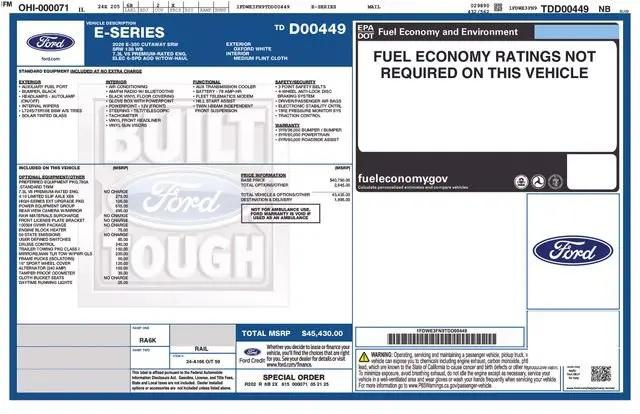 2026 Ford E-350 Cutaway E-Series Cutaway