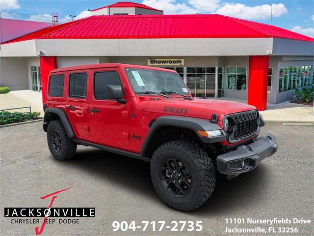 2025 Jeep Wrangler WRANGLER 4-DOOR WILLYS 2025 Jeep Wrangler WRANGLER 4-DOOR WILLYS