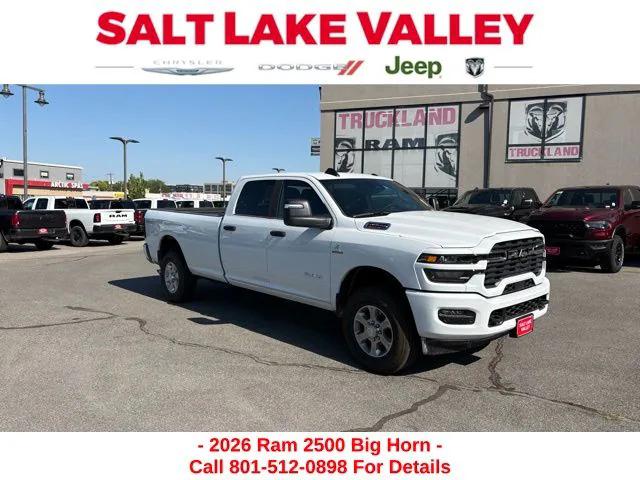 2026 RAM Ram 2500 RAM 2500 BIG HORN CREW CAB 4X4 8 BOX 2026 RAM Ram 2500 RAM 2500 BIG HORN CREW CAB 4X4 8 BOX