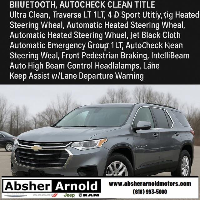 2021 Chevrolet Traverse AWD LT Cloth