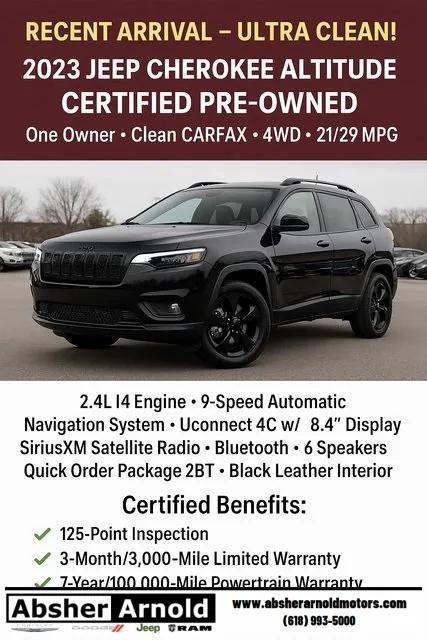 2023 Jeep Cherokee Altitude Lux 4x4