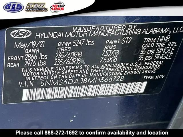 2021 Hyundai Santa Fe SEL