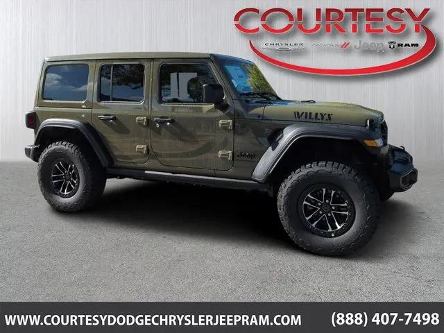 2025 Jeep Wrangler 4-Door Willys 4x4 for sale in Stonecrest, GA