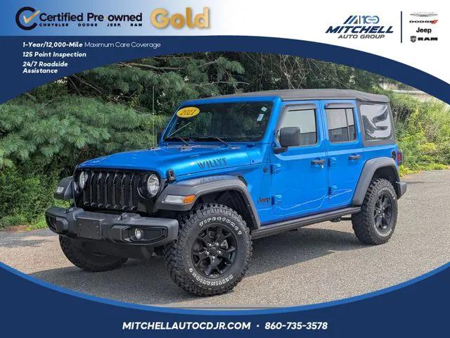 2021 Jeep Wrangler Willys Sport 4x4 for sale in Canton, CT