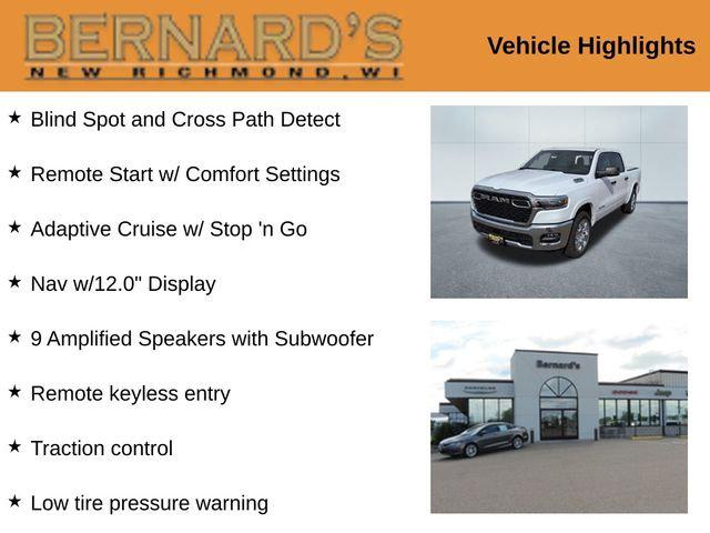 2026 RAM Ram 1500 RAM 1500 BIG HORN CREW CAB 4X4 57 BOX