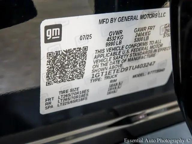 2026 GMC Sierra Extended Range Elevation