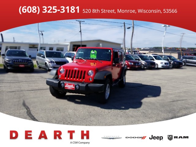 2017 Jeep Wrangler Unlimited Sport 4x4 for sale in Monroe, WI
