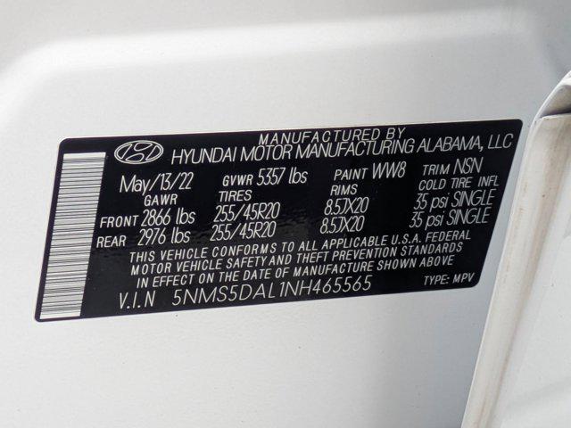 2022 Hyundai Santa Fe Calligraphy