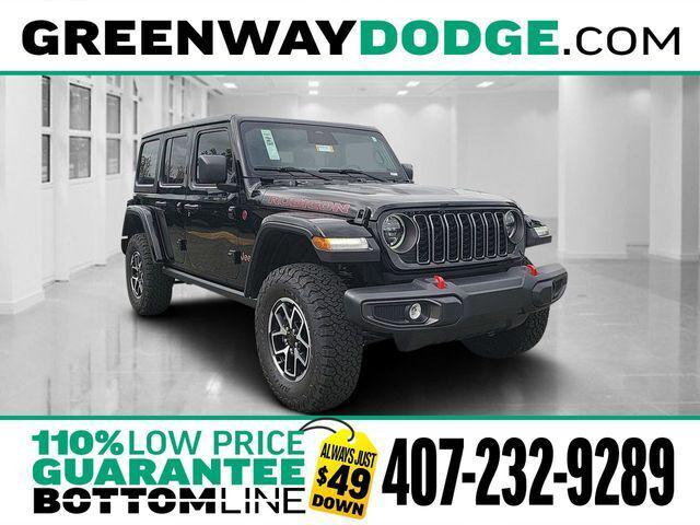 2025 Jeep Wrangler WRANGLER 4-DOOR RUBICON