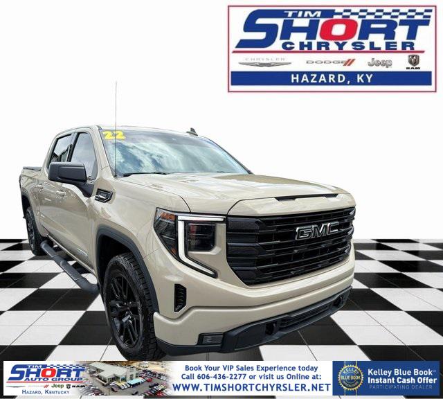 2022 GMC Sierra 1500 4WD Crew Cab Short Box Elevation with 3SB