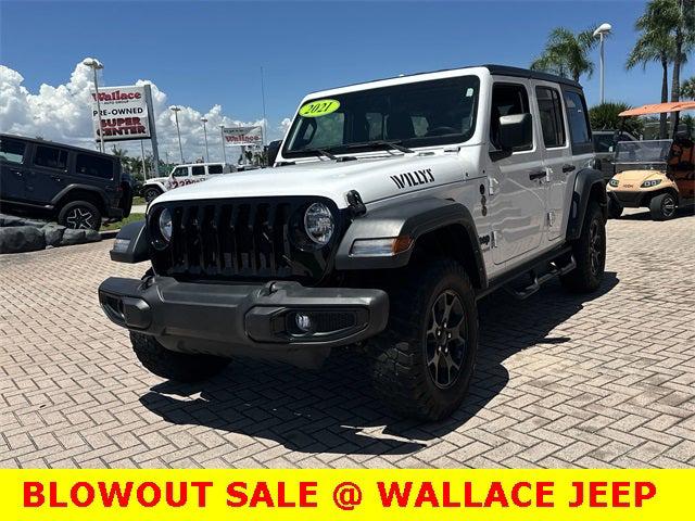 2021 Jeep Wrangler Unlimited Willys Sport 4x4 2021 Jeep Wrangler Unlimited Willys Sport 4x4