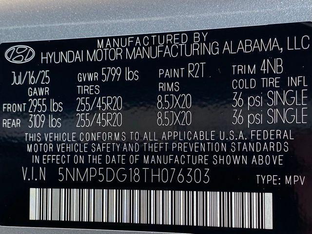 2026 Hyundai Santa Fe Hybrid Calligraphy