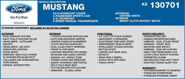2019 Ford Mustang EcoBoost for sale in Soda Springs, ID