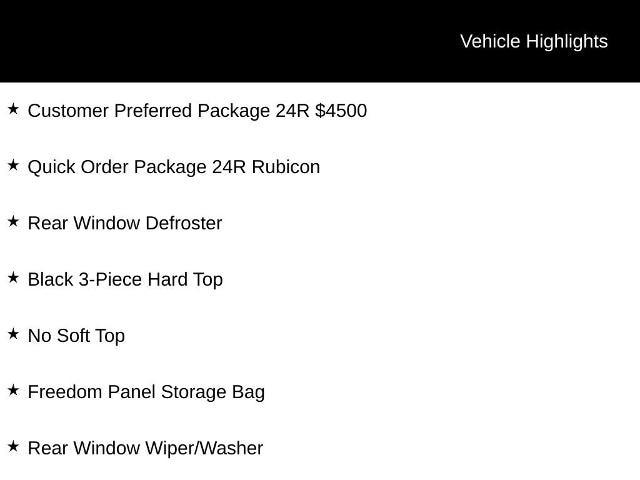 2024 Jeep Wrangler 4-Door Rubicon 4x4