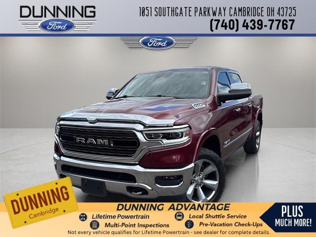 2021 Ram 1500 Limited Crew Cab 4x4 57 Box for sale near Cambridge, OH