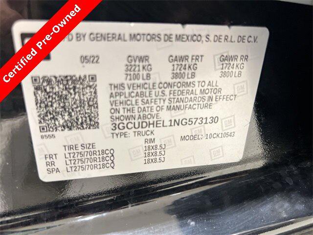 2022 Chevrolet Silverado 1500 4WD Crew Cab Short Bed ZR2