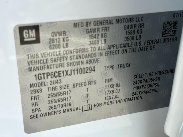 2018 GMC Canyon SLE