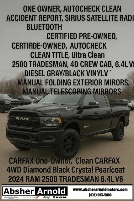 2024 RAM 2500 Tradesman Crew Cab 4x4 64 Box