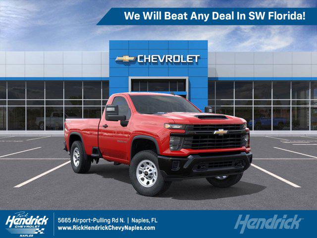 2025 Chevrolet Silverado 3500HD 4WD Regular Cab Long Bed Work Truck for sale in Naples, FL