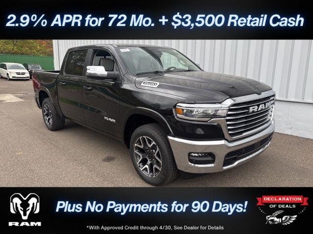 2026 RAM Ram 1500 RAM 1500 LARAMIE CREW CAB 4X4 57 BOX