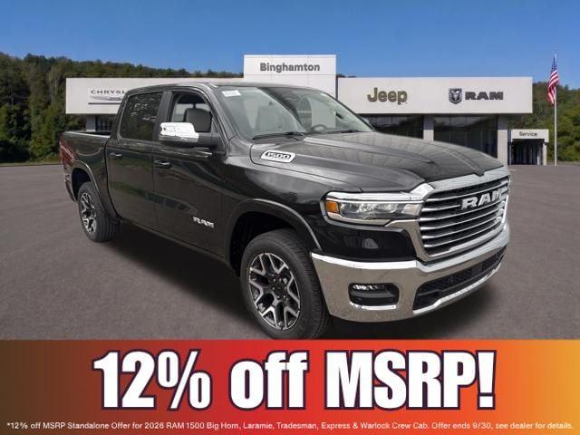 2026 RAM Ram 1500 RAM 1500 LARAMIE CREW CAB 4X4 57 BOX