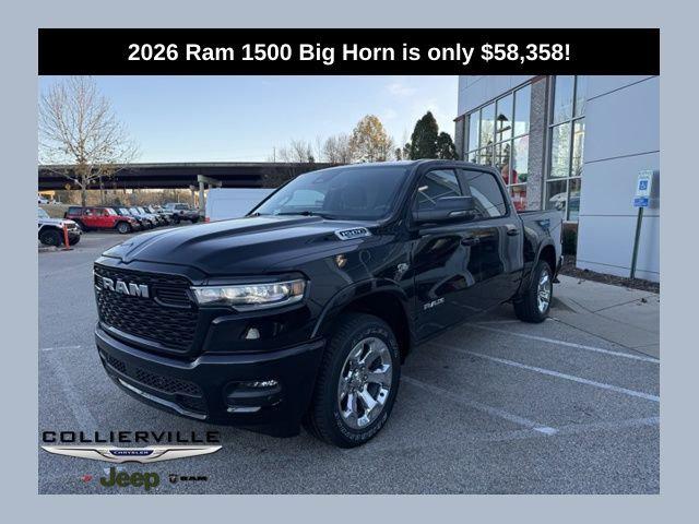 2026 RAM Ram 1500 RAM 1500 BIG HORN CREW CAB 4X4 57 BOX