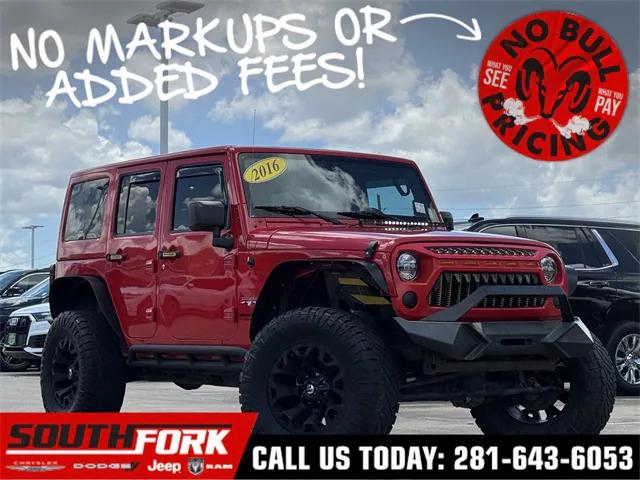 2016 Jeep Wrangler Unlimited Sahara