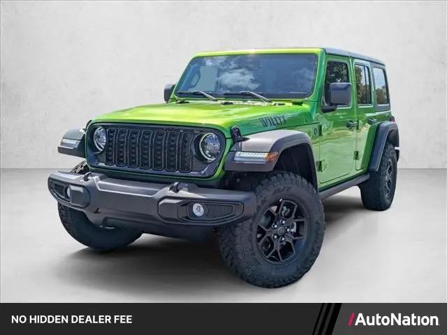 2025 Jeep Wrangler 4-Door Willys 4x4 for sale in Columbus, GA