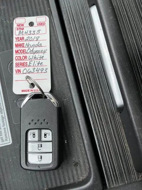 2018 Honda Odyssey Elite