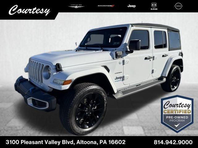 2022 Jeep Wrangler 4xe Unlimited Sahara 4x4 for sale in Altoona, PA