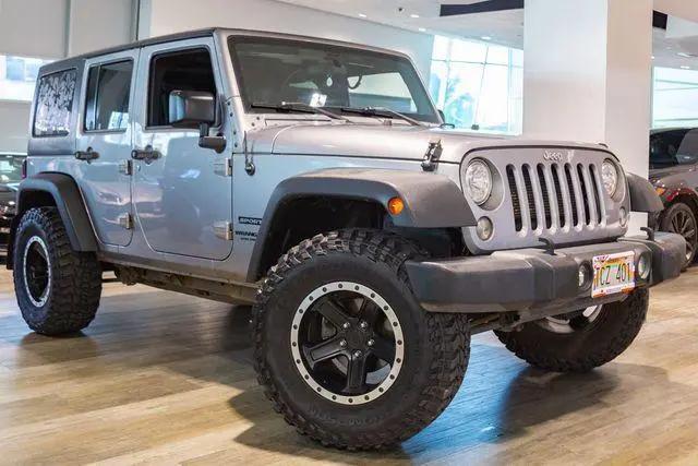 2017 Jeep Wrangler Unlimited Sport 4x4 for sale in Honolulu, HI