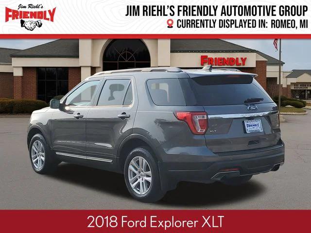 2018 Ford Explorer XLT 2018 Ford Explorer XLT