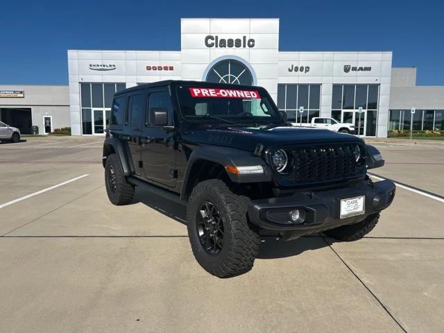 2025 Jeep Wrangler 4-Door Willys 4x4