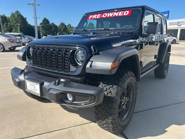 2025 Jeep Wrangler 4-Door Willys 4x4