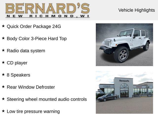 2017 Jeep Wrangler Unlimited Sahara 4x4 2017 Jeep Wrangler Unlimited Sahara 4x4