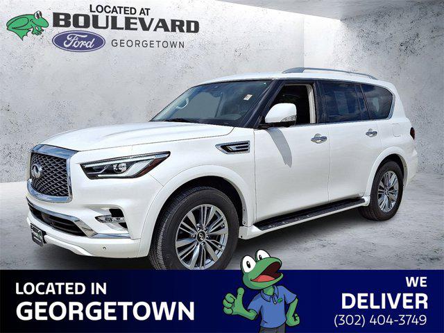 2021 INFINITI QX80 LUXE AWD for sale in Georgetown, DE