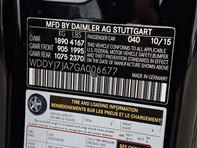 2016 Mercedes-Benz AMG GT S