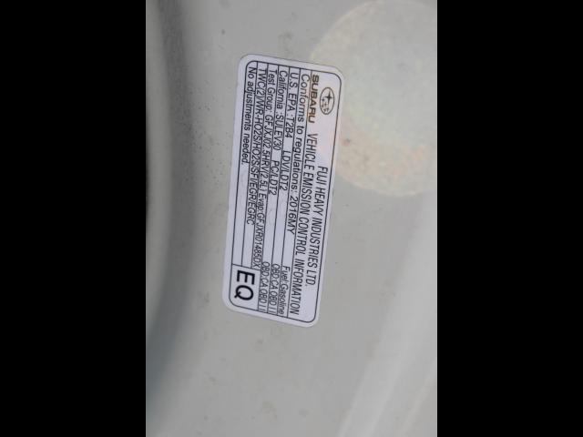 2016 Subaru Outback 2.5i Premium