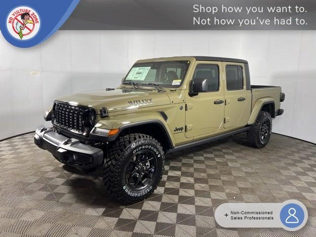 2025 Jeep Gladiator GLADIATOR WILLYS 4X4 2025 Jeep Gladiator GLADIATOR WILLYS 4X4