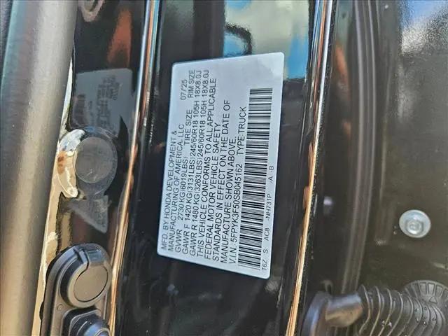 2025 Honda Ridgeline RTL