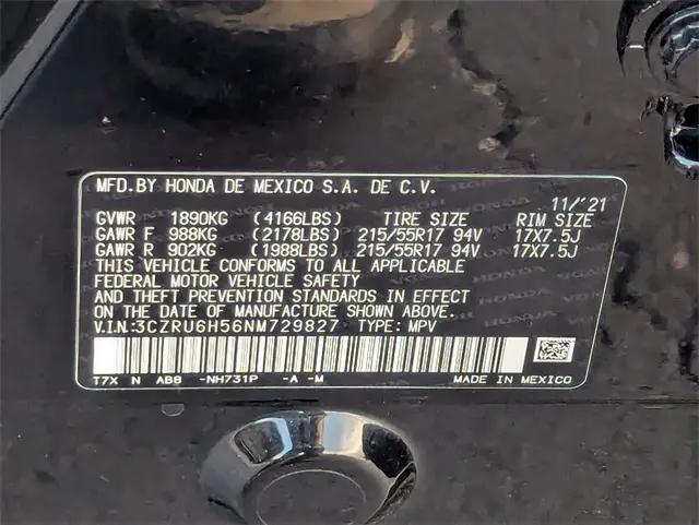 2022 Honda HR-V AWD EX