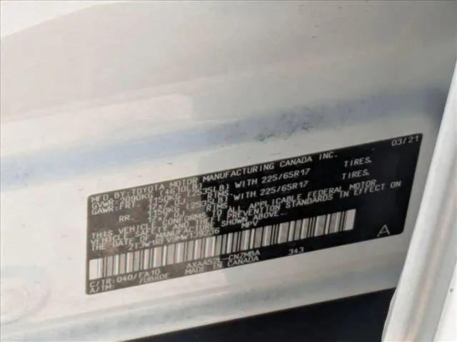 2021 Toyota RAV4 XLE