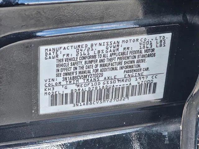 2021 Nissan Sentra SV Xtronic CVT