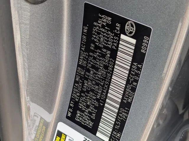 2025 Toyota Camry SE